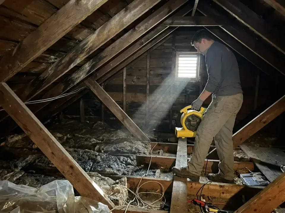 attic-water-damage-drying-proc-007 — frequently asked questions, Emergency Water Extraction & 24/7 Flood Response in Hohenwa…